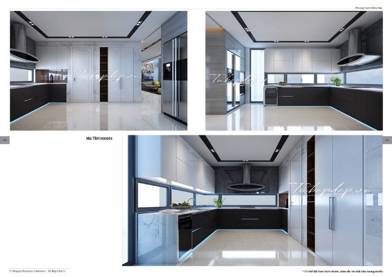 Tổng hợp #16 mẫu thiết kế nhà bếp phong cách hiện đại ấn tượng cho nhà mặt phố